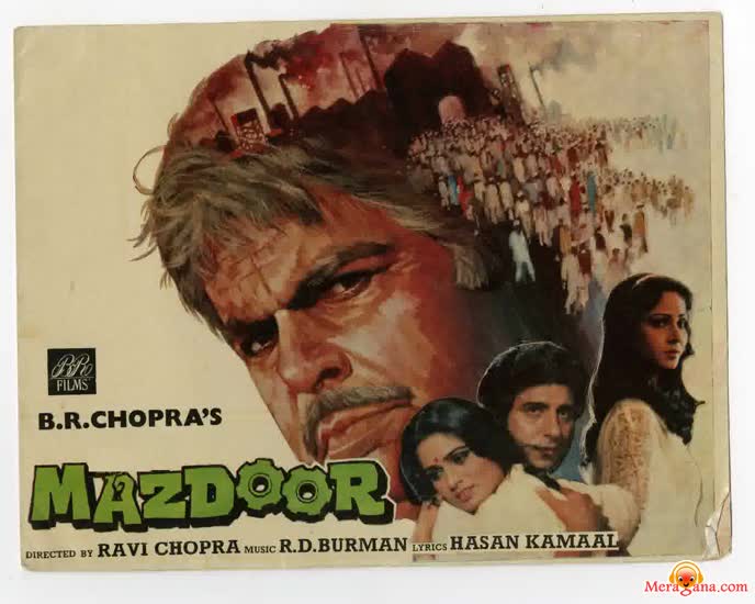 Poster of Mazdoor (1983)